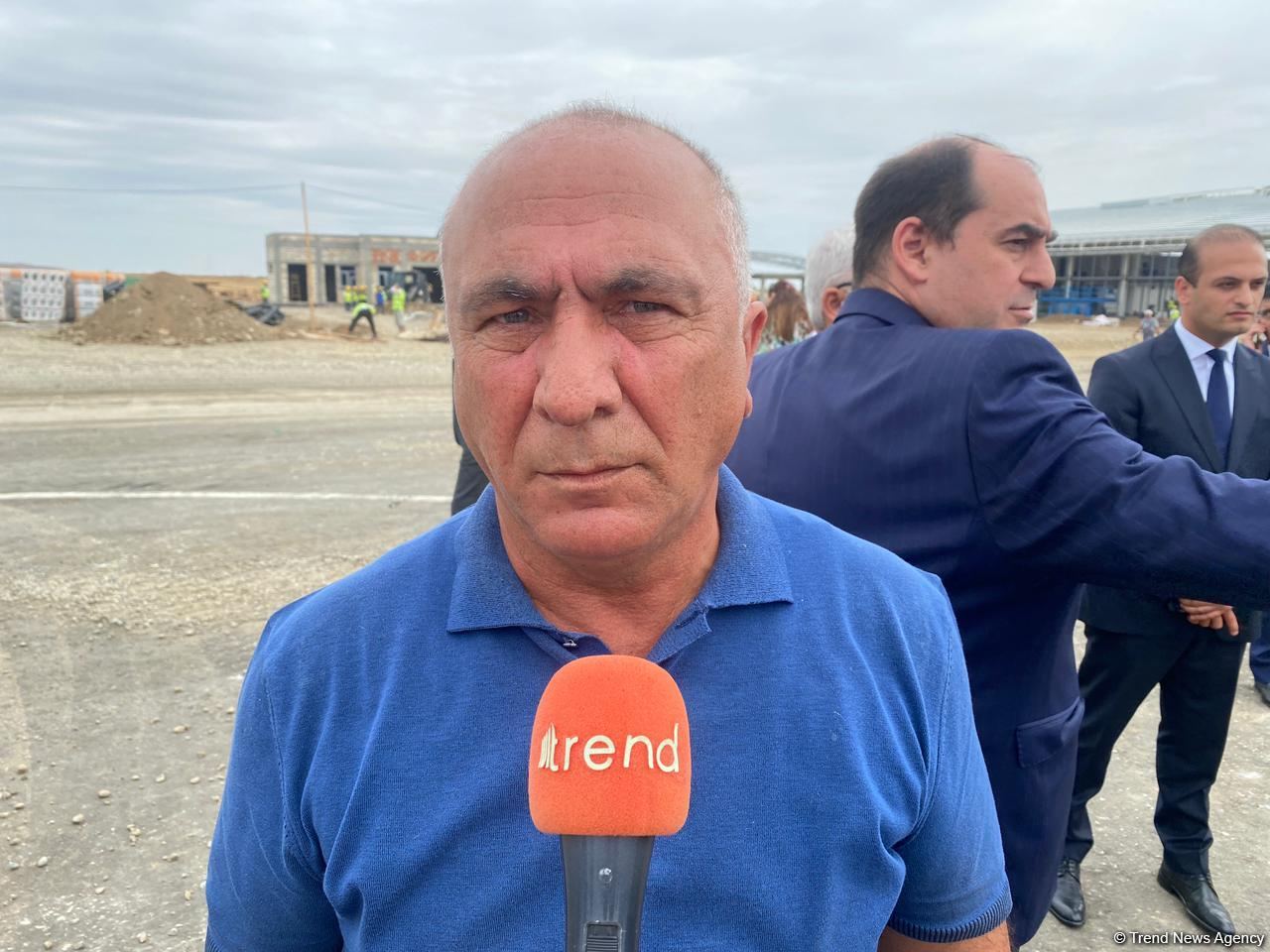 Füzuli beynəlxalq hava limanının tikinsi ilə bağlı son vəziyyət açıqlandı