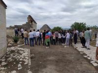 Xaricdə təhsil almış məzunlar Ağdama səfər edib (FOTO)