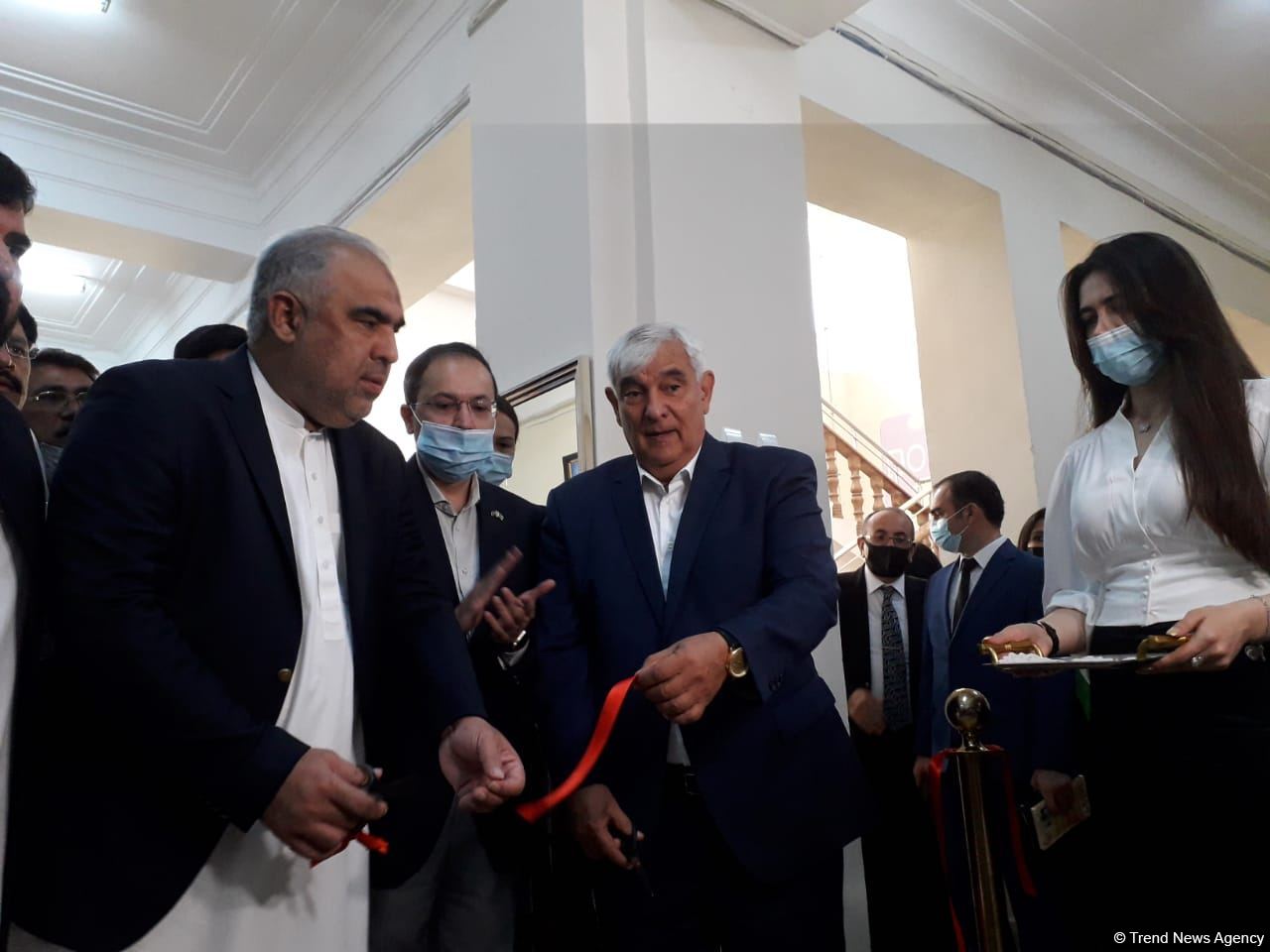 Azərbaycan Dillər Universitetində Pakistan Mədəniyyət Mərkəzinin açılışı olub (FOTO)