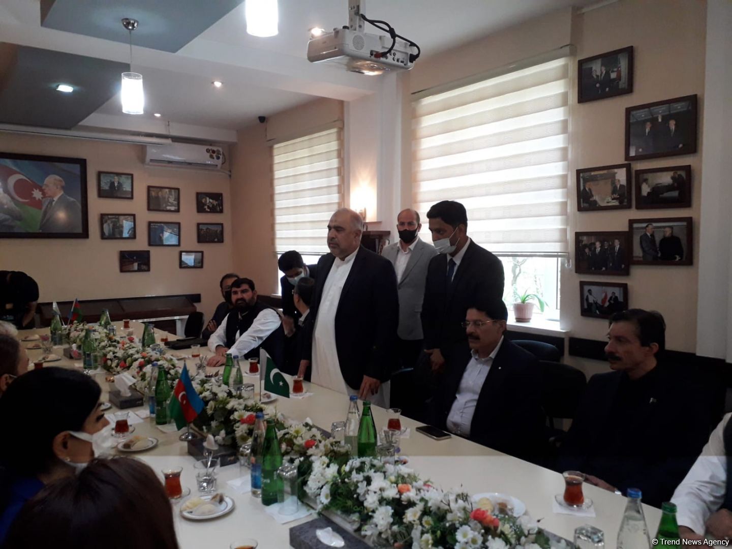 Azərbaycan Dillər Universitetində Pakistan Mədəniyyət Mərkəzinin açılışı olub (FOTO)