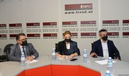 Trend Beynəlxalq İnformasiya Agentliyində “Media haqqında” qanun layihəsinin müzakirəsi keçirilib (FOTO/VİDEO)