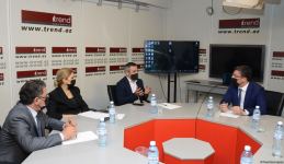 Trend Beynəlxalq İnformasiya Agentliyində “Media haqqında” qanun layihəsinin müzakirəsi keçirilib (FOTO/VİDEO)