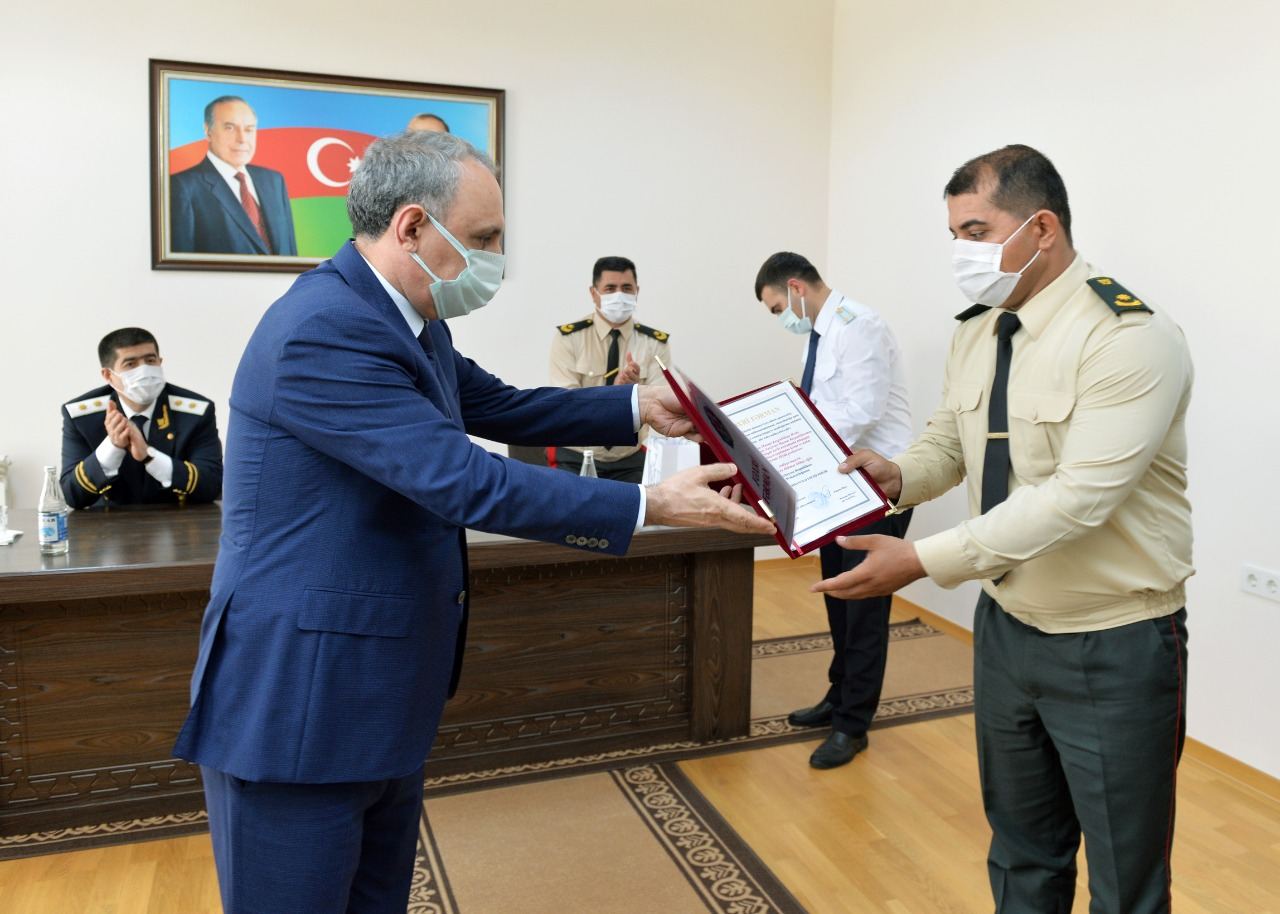 Baş prokuror Naxçıvanda Hərbi Prokurorluq və Sədərək rayon prokurorluğundakı şəraitlə tanış olub (FOTO)