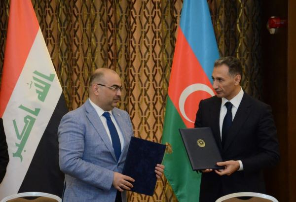 Azərbaycan və İraq arasında Birgə Komissiyanın iclasında yekun protokol imzalanıb (FOTO)