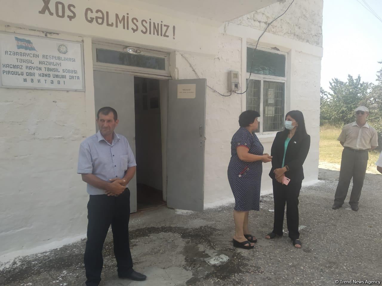 Millət vəkili Sevil Mikayılova seçiciləri ilə görüşüb (FOTO)