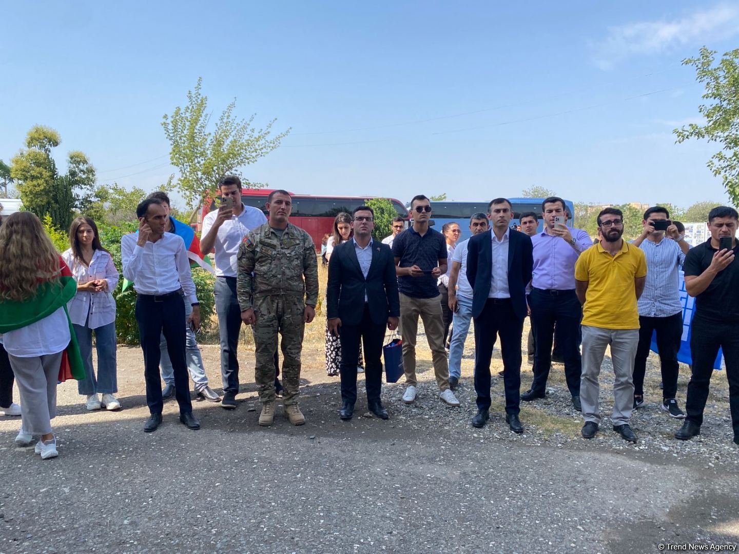 Aparıcı gənclər təşkilatlarının Ağdama səfəri başlayıb (FOTO)