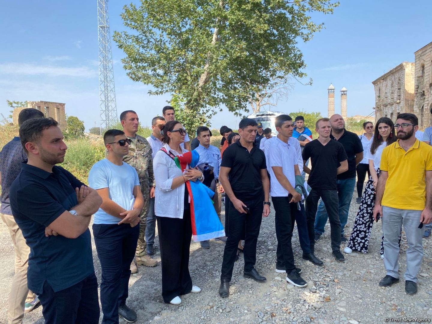 Aparıcı gənclər təşkilatlarının Ağdama səfəri başlayıb (FOTO)