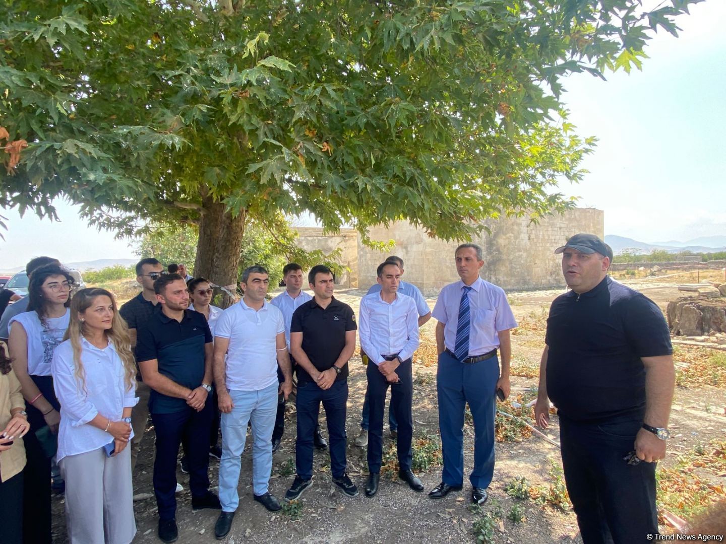 Aparıcı gənclər təşkilatlarının Ağdama səfəri başlayıb (FOTO)