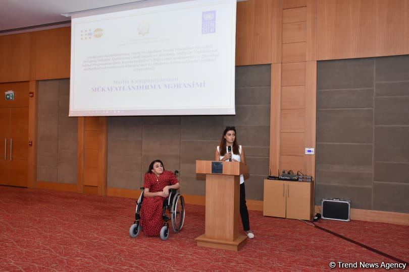 Azərbaycan hökuməti və BMT-nin birgə layihəsi üzrə keçirilən media kampaniyasına yekun vurulub (FOTO)