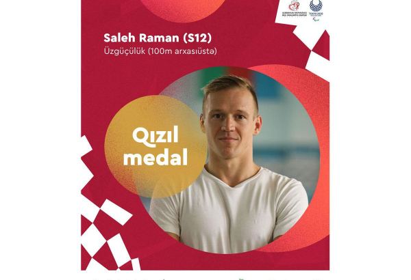 Paralimpiya Oyunlarında daha bir idmançımız çempion oldu (VİDEO)