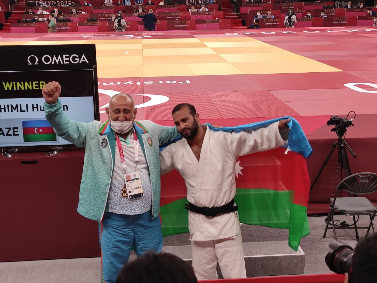 Cüdoçumuz Hüseyn Rəhimli Paralimpiya çempionu olub (FOTO/VİDEO)