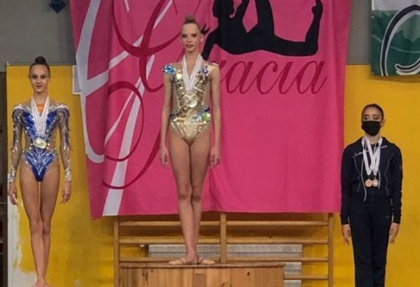 Gimnastımız beynəlxalq turnirdən bürünc medalla qayıdır (FOTO)