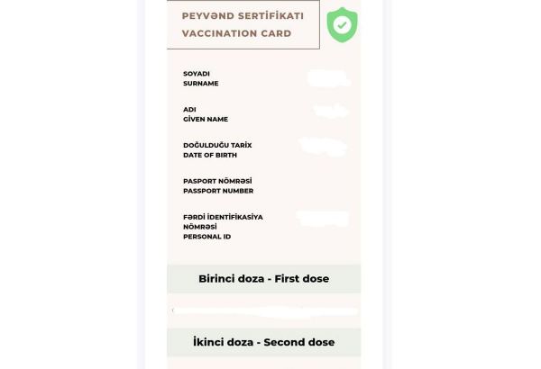 COVID-19 pasportunun yoxlanılması üçün mobil tətbiq istifadəyə verilib