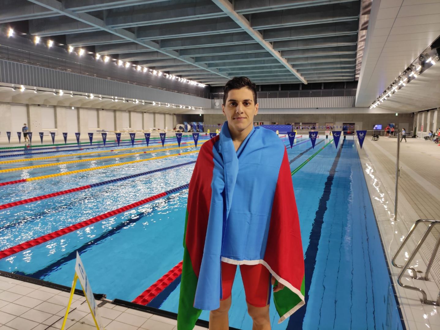 Üzgüçümüz paralimpiadada qızıl medal qazandı (FOTO/VİDEO)