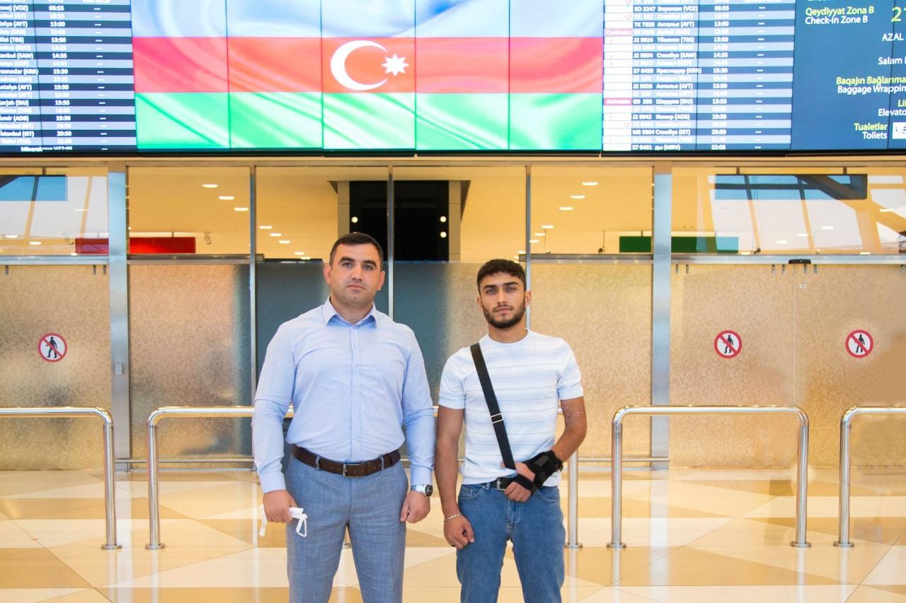 Daha üç qazimiz müalicə üçün Türkiyəyə göndərilib (FOTO)