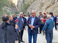 Kəlbəcər sakinləri 28 il sonra doğma yurdlarına səfər ediblər (FOTO)