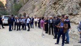 Kəlbəcər sakinləri 28 il sonra doğma yurdlarına səfər ediblər (FOTO)