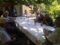 Millət vəkili Sevil Mikayılova növbəti dəfə Xaçmazda seçiciləri ilə görüşüb (FOTO)