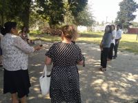 Millət vəkili Sevil Mikayılova növbəti dəfə Xaçmazda seçiciləri ilə görüşüb (FOTO)