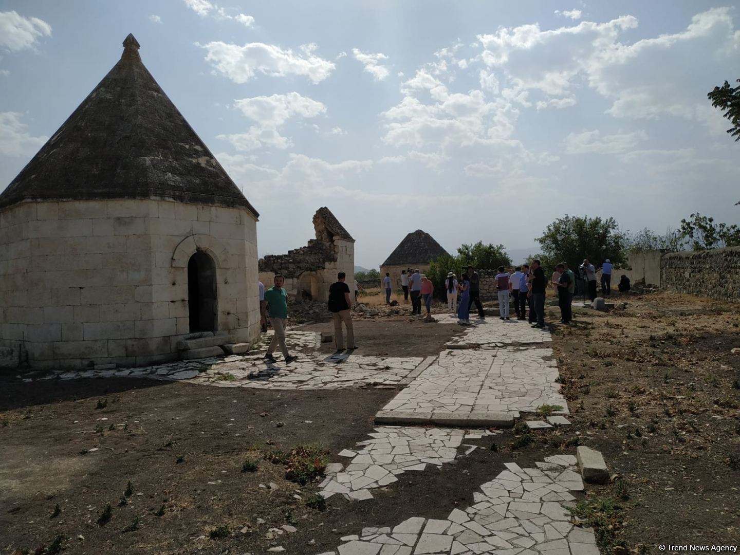 Türk Şurasına üzv və müşahidəçi dövlətlərin jurnalistləri Ağdama səfər edib (FOTO)