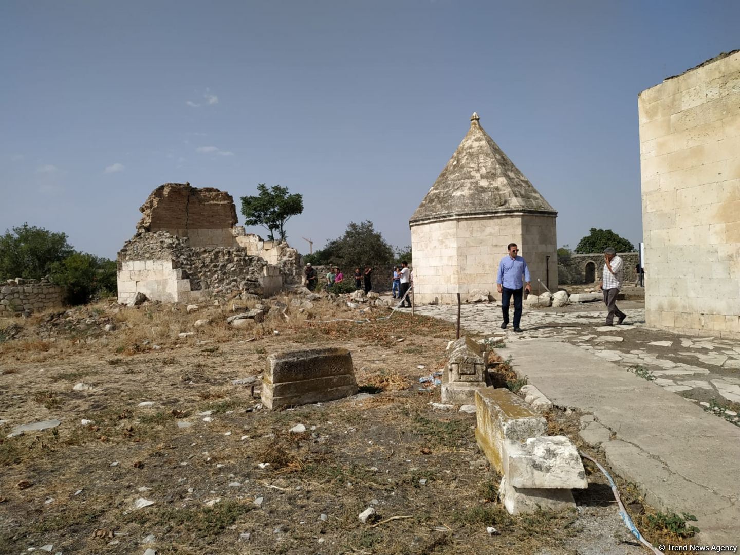 Türk Şurasına üzv və müşahidəçi dövlətlərin jurnalistləri Ağdama səfər edib (FOTO)