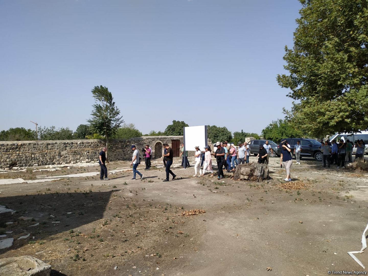 Türk Şurasına üzv və müşahidəçi dövlətlərin jurnalistləri Ağdama səfər edib (FOTO)
