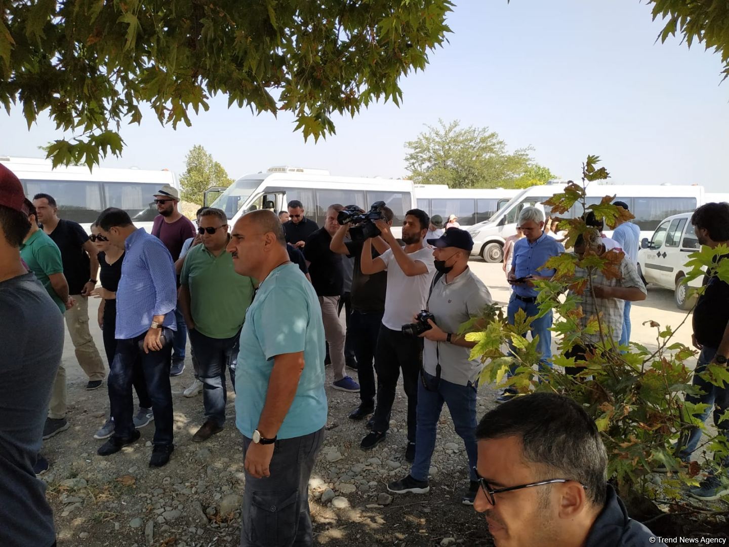 Türk Şurasına üzv və müşahidəçi dövlətlərin jurnalistləri Ağdama səfər edib (FOTO)