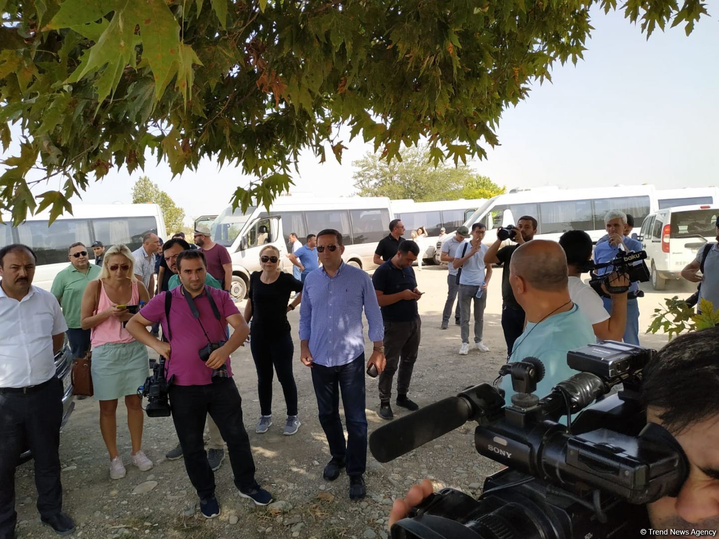 Türk Şurasına üzv və müşahidəçi dövlətlərin jurnalistləri Ağdama səfər edib (FOTO)