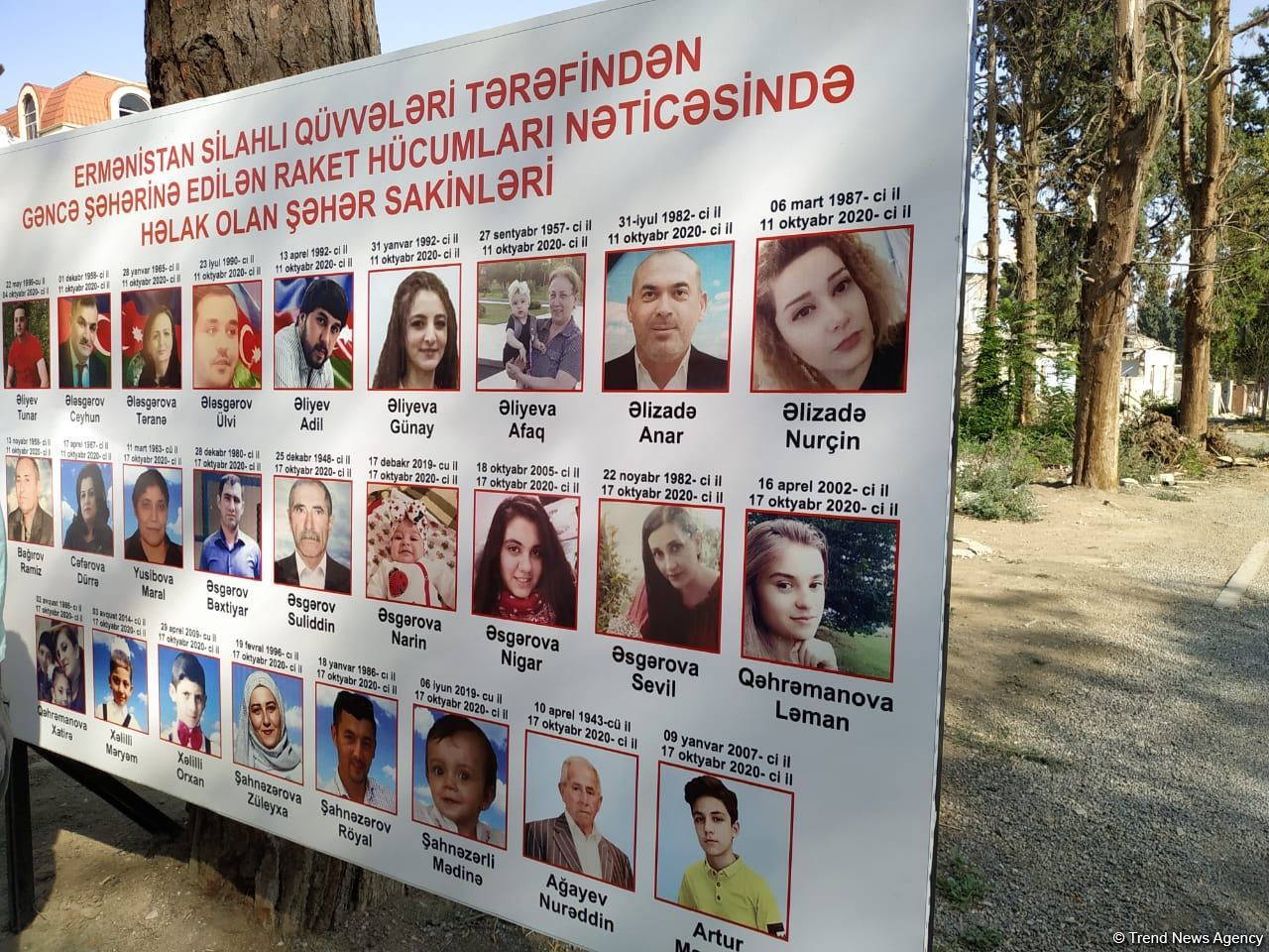 Türk Şurasına üzv və müşahidəçi dövlətlərin jurnalistləri Gəncədə Ermənistan tərəfindən dağıdılmış yerlərə baş çəkib (FOTO)