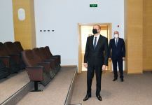 Prezident İlham Əliyev Sumqayıt Məhkəmə Kompleksinin açılışını edib (FOTO/VİDEO) (YENİLƏNİB)
