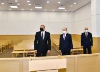 Prezident İlham Əliyev Sumqayıt Məhkəmə Kompleksinin açılışını edib (FOTO/VİDEO) (YENİLƏNİB)