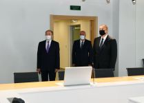 Prezident İlham Əliyev Sumqayıt Məhkəmə Kompleksinin açılışını edib (FOTO/VİDEO) (YENİLƏNİB)