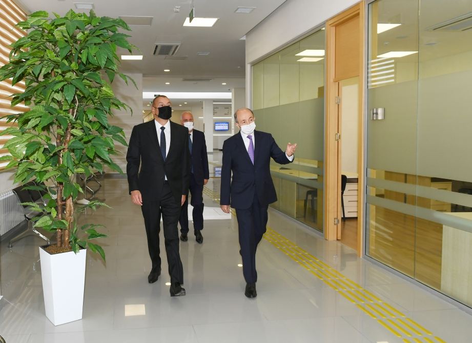 Prezident İlham Əliyev Sumqayıt Məhkəmə Kompleksinin açılışını edib (FOTO/VİDEO) (YENİLƏNİB)