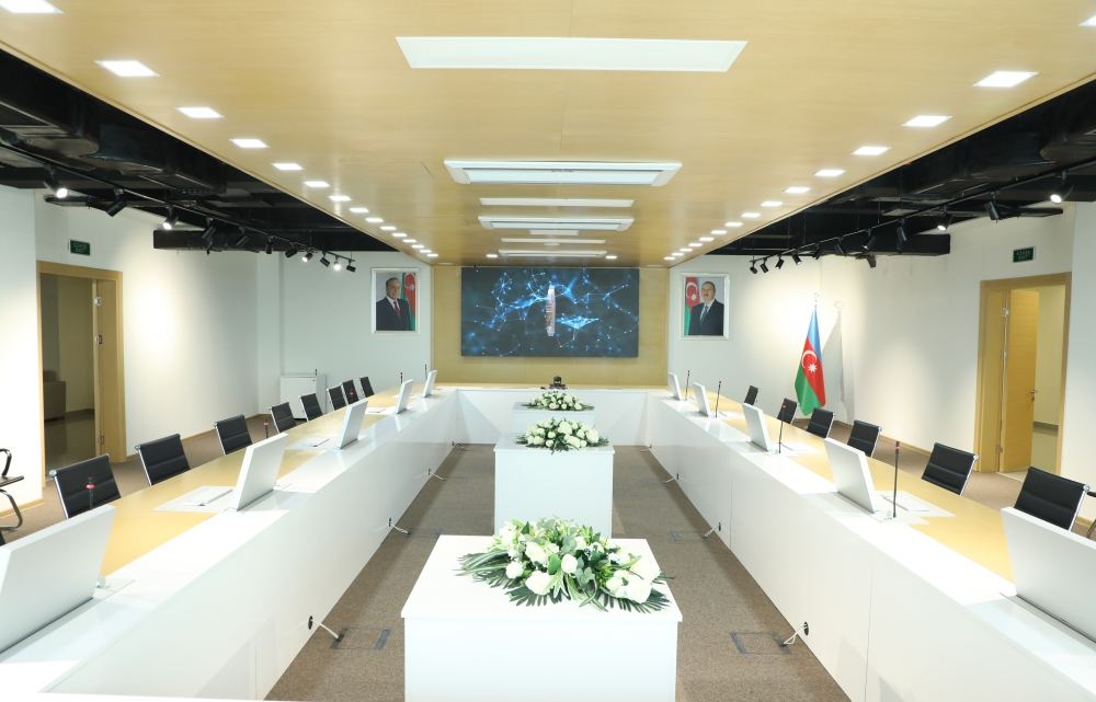 Prezident İlham Əliyev Sumqayıt Məhkəmə Kompleksinin açılışını edib (FOTO/VİDEO) (YENİLƏNİB)