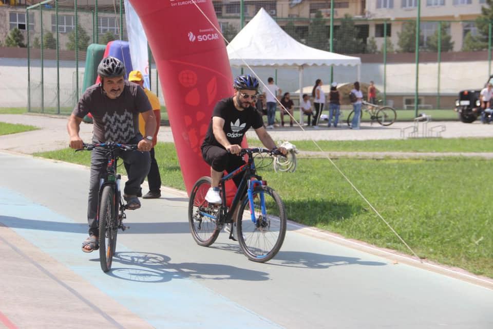 Velosiped idman növü üzrə "Zəfər kuboku" keçirilib (FOTO)