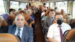 Bir qrup Ağdam sakini öz doğma şəhərinə səfər edib (FOTO)