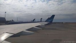 Havadan çəkilən zəfər yolu - Füzuli Beynəlxalq Aeroportu (FOTO)