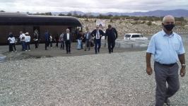 Bir qrup Ağdam sakini öz doğma şəhərinə səfər edib (FOTO)