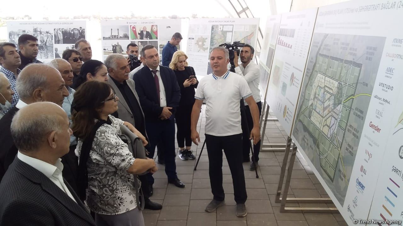 Bir qrup Ağdam sakini öz doğma şəhərinə səfər edib (FOTO)