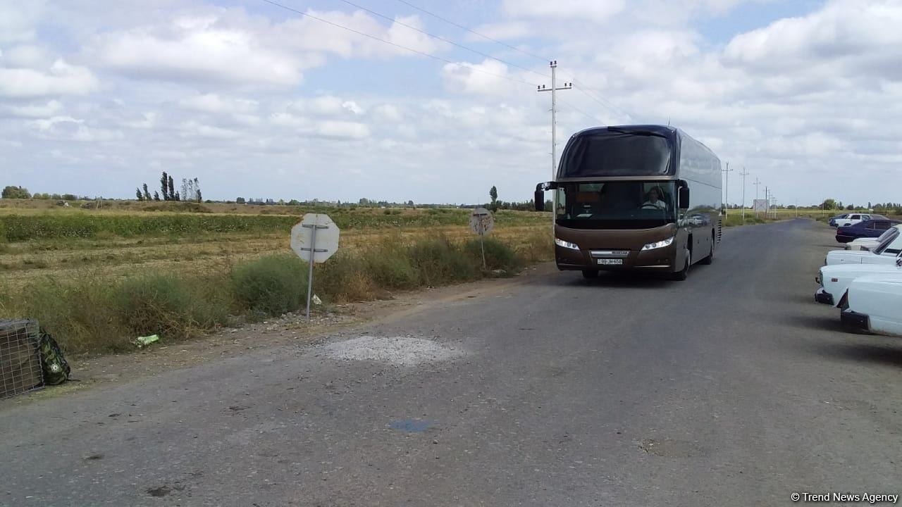 Bir qrup Ağdam sakini öz doğma şəhərinə səfər edib (FOTO)