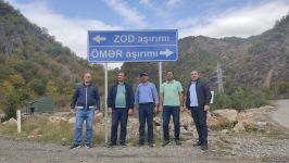 Bir qrup azərbaycanlı jurnalist Kəlbəcərdə olub (FOTO)