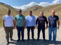 Bir qrup azərbaycanlı jurnalist Kəlbəcərdə olub (FOTO)