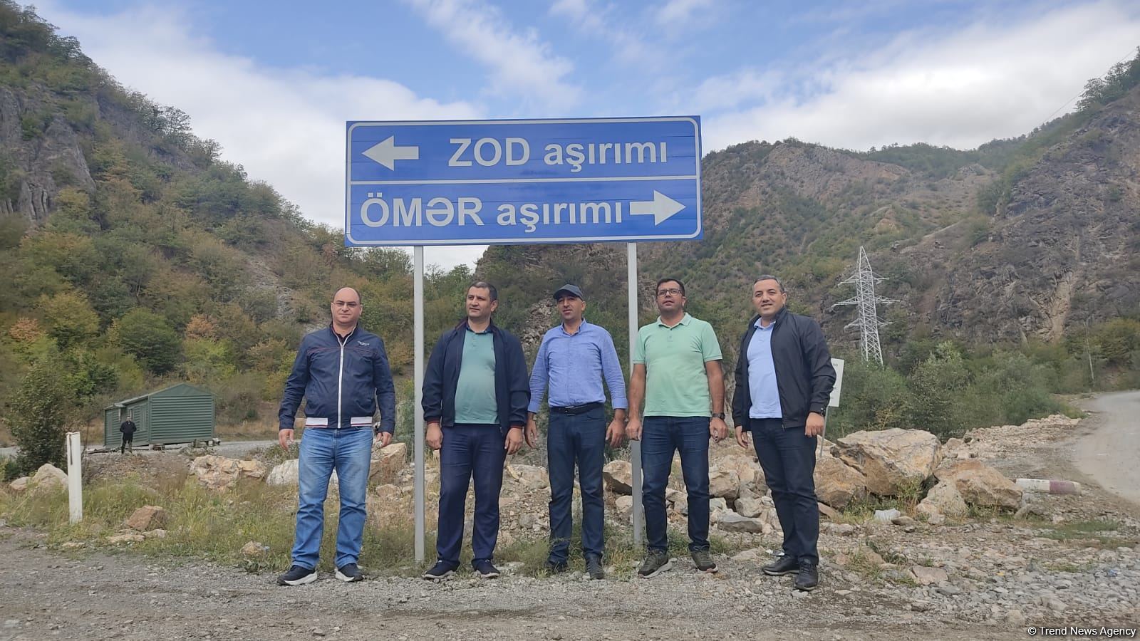 Bir qrup azərbaycanlı jurnalist Kəlbəcərdə olub (FOTO)