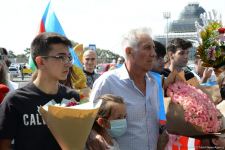 Paralimpiyaçılarımızın növbəti qrupu Vətənə qayıdıb (FOTO/VİDEO)