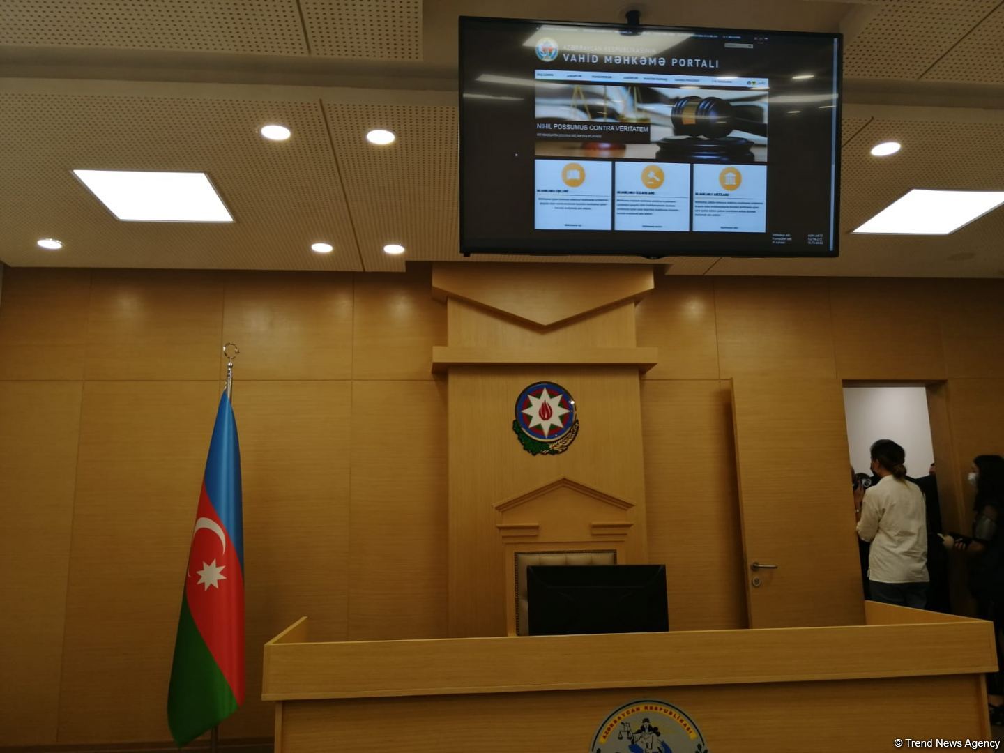Sumqayıt Məhkəmə Kompleksində 6 məhkəmə fəaliyyət göstərəcək - Rəis müavini (FOTO)