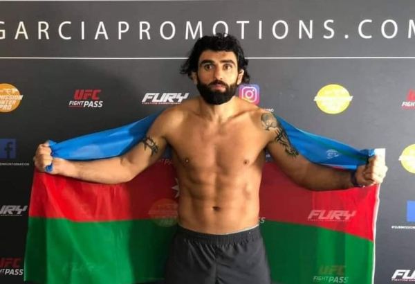 ABŞ-da yaşayan soydaşımız “Cage Fury FC 50” turnirinin qalibi olub (FOTO)