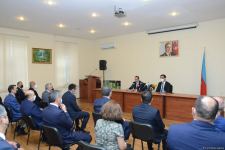 Yeni gənclər və idman naziri Fərid Qayıbov kollektivə təqdim olunub (FOTO)