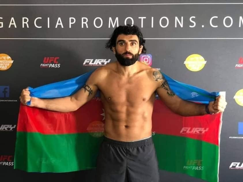ABŞ-da yaşayan soydaşımız “Cage Fury FC 50” turnirinin qalibi olub (FOTO)
