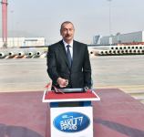 Prezident İlham Əliyev “Kəlbəcər” neftdaşıyan tankerin istismara verilməsi mərasimində iştirak edib (FOTO/VİDEO)