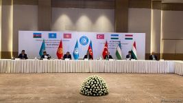 Bakıda Türk Şurası ölkələrinin iqtisadiyyat nazirlərinin iclası başlayıb (FOTO)
